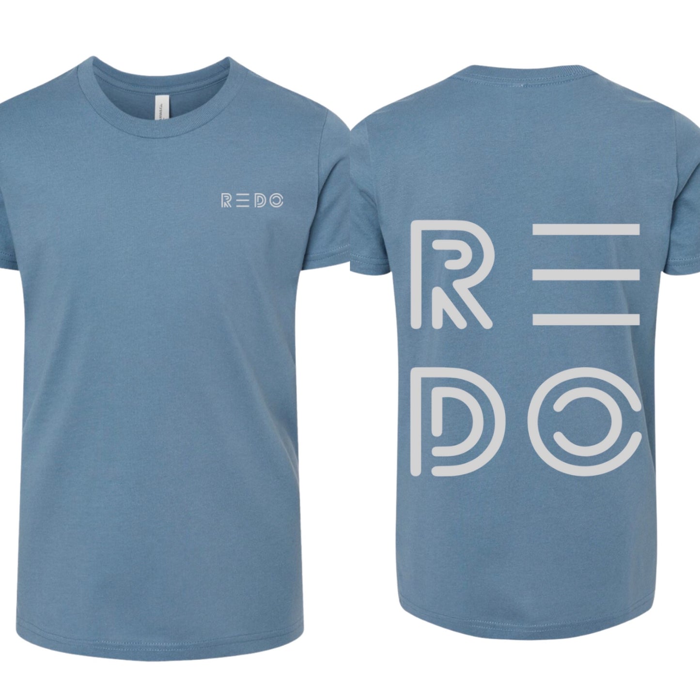 STEEL BLUE YOUTH EVERYDAY TEE
