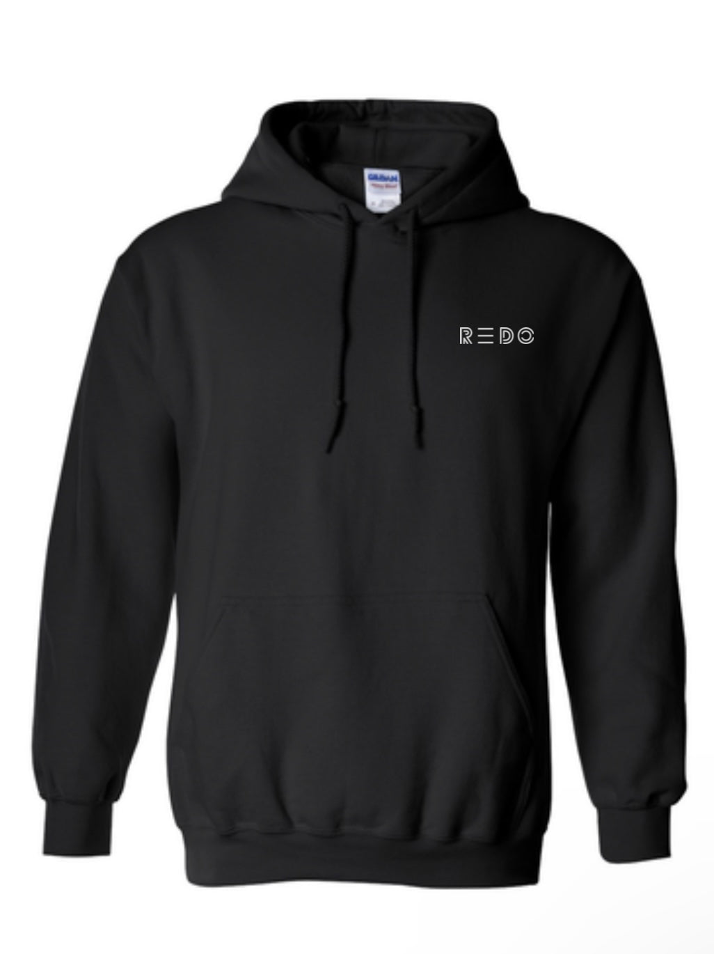 BLACK CASUAL HOODIE