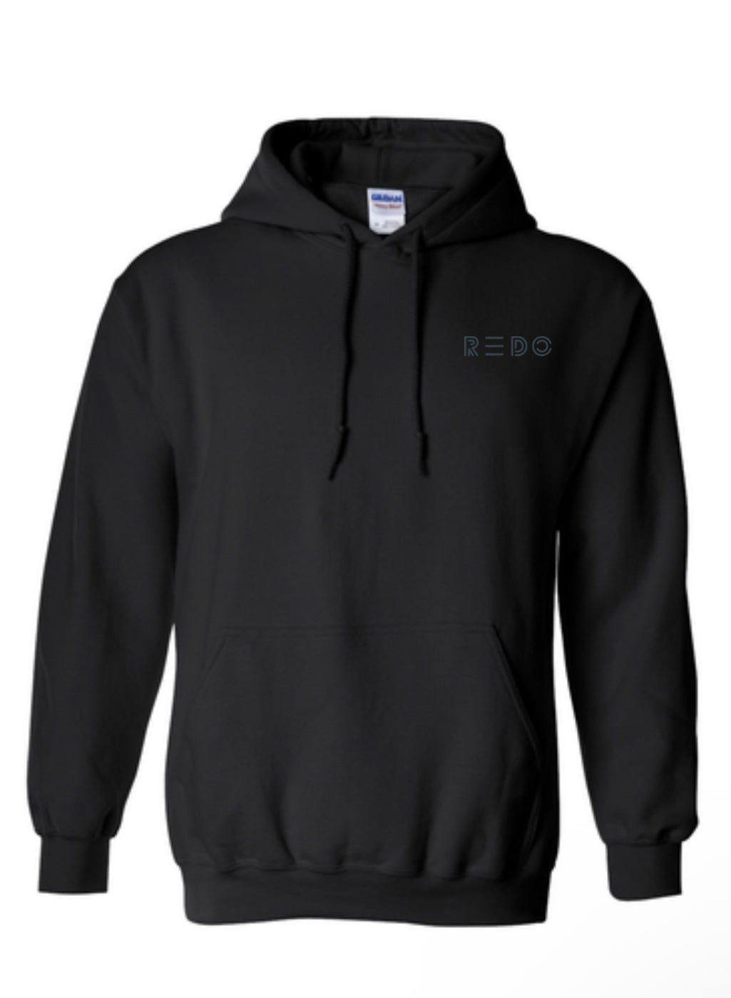 BLACK CASUAL HOODIE