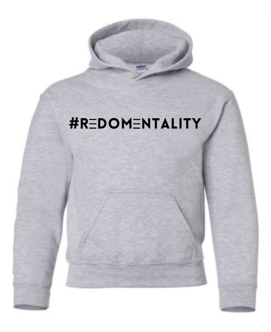 YOUTH #REDOMENTALITY HOODIE