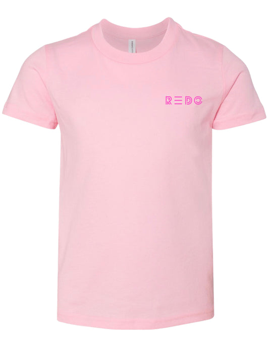 PINK YOUTH CASUAL TEE