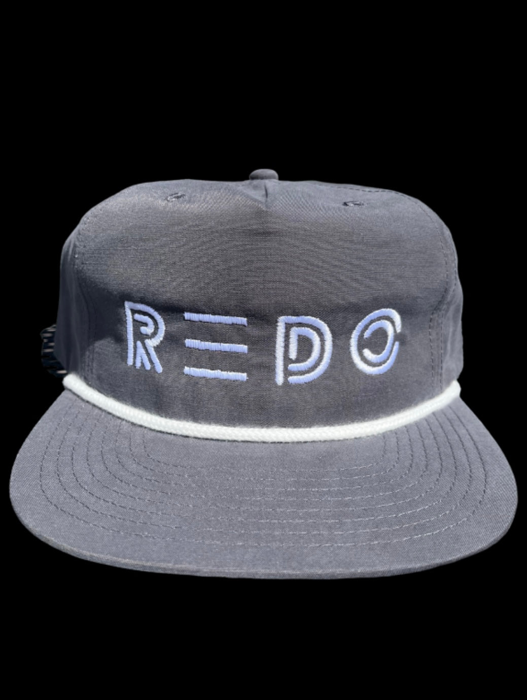 GREY ROPE SNAPBACK