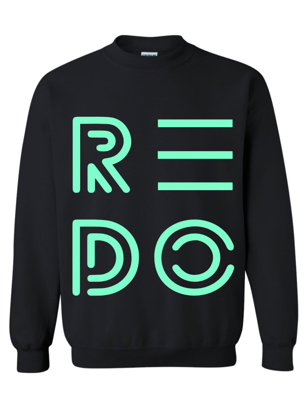 BLACK EVERYDAY CREWNECK