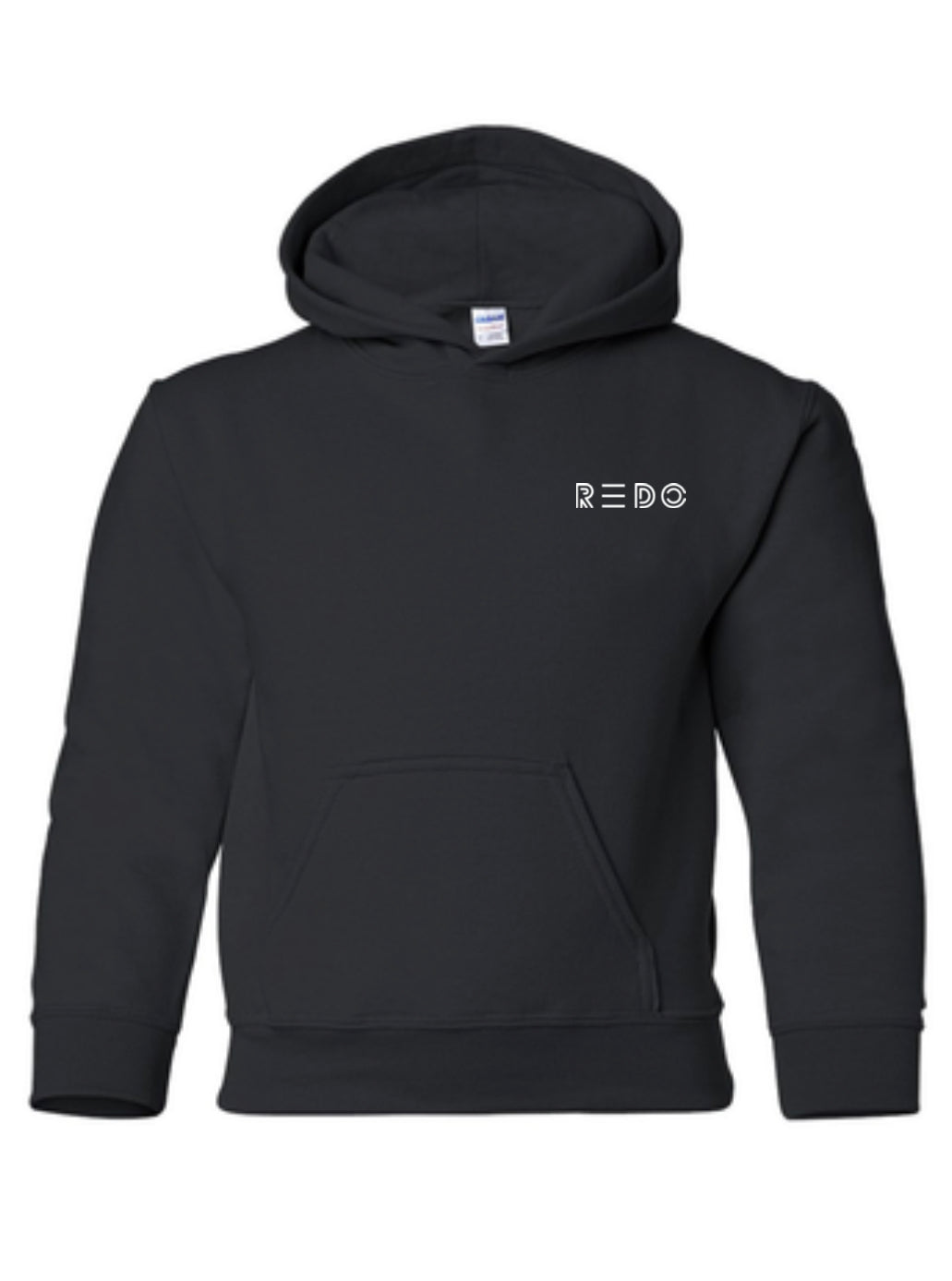 BLACK YOUTH CASUAL HOODIE