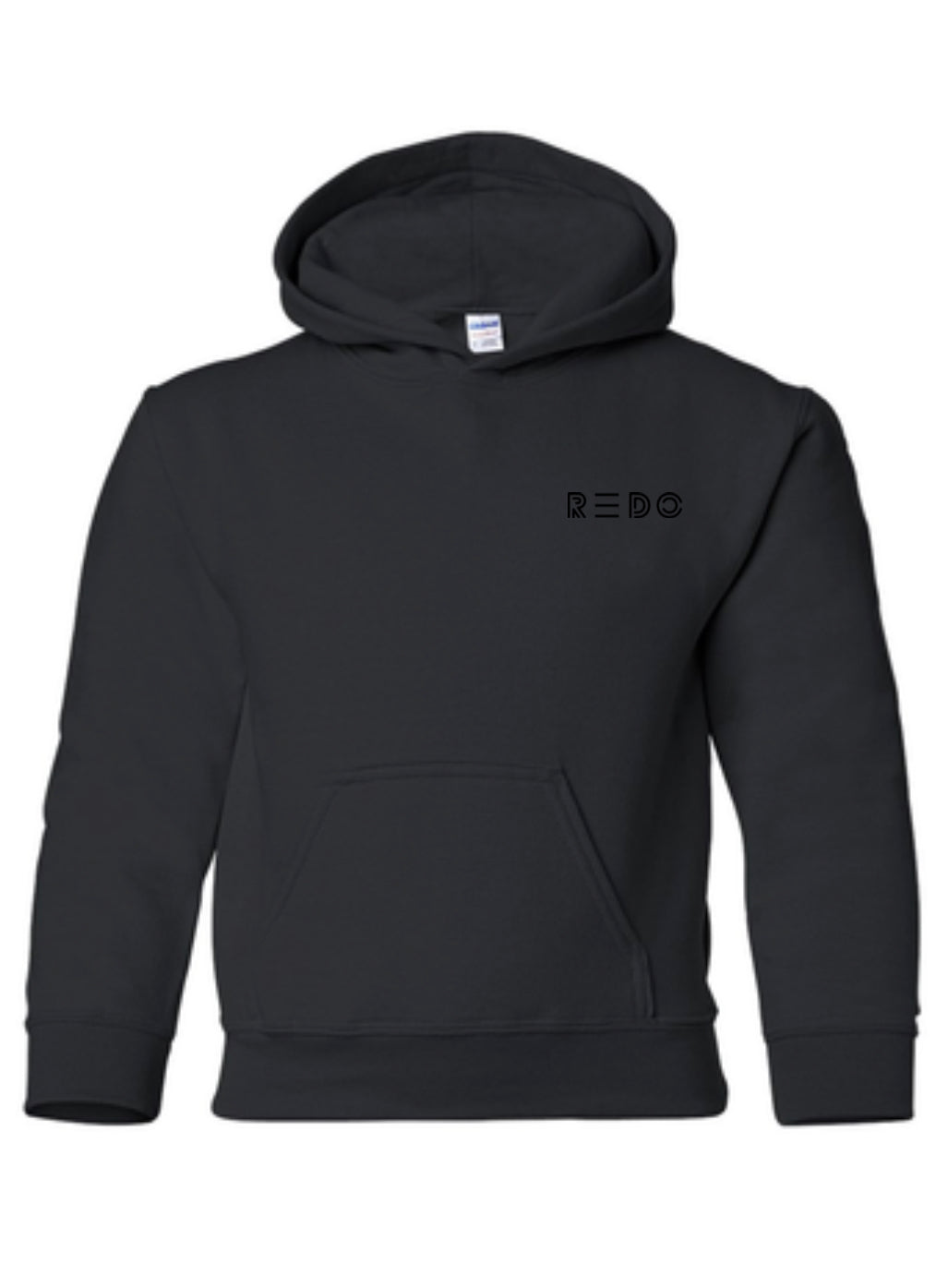 BLACK YOUTH CASUAL HOODIE