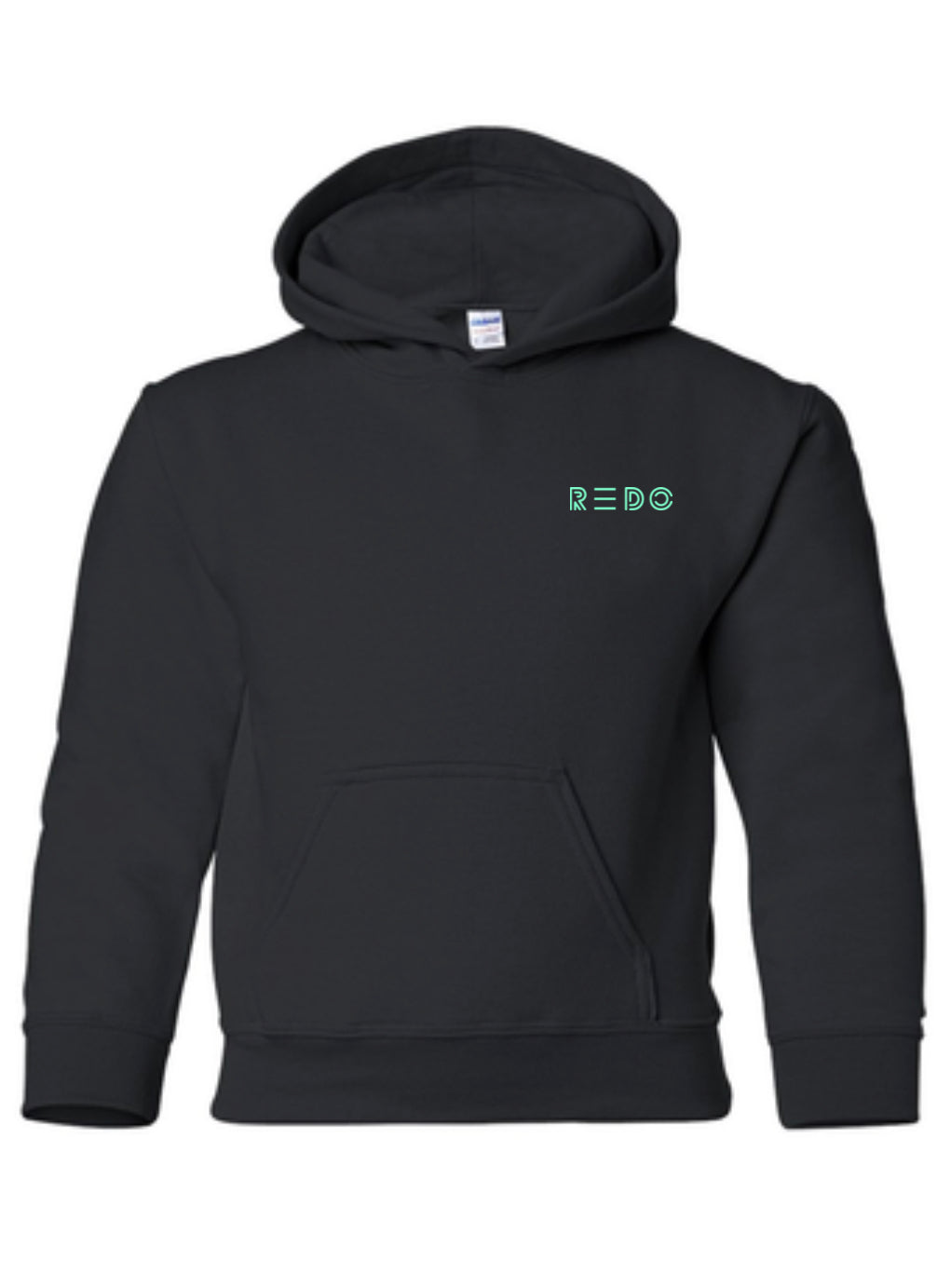 BLACK YOUTH CASUAL HOODIE