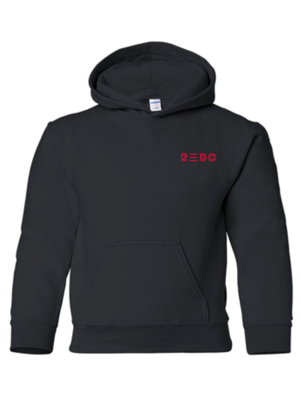 BLACK YOUTH CASUAL HOODIE