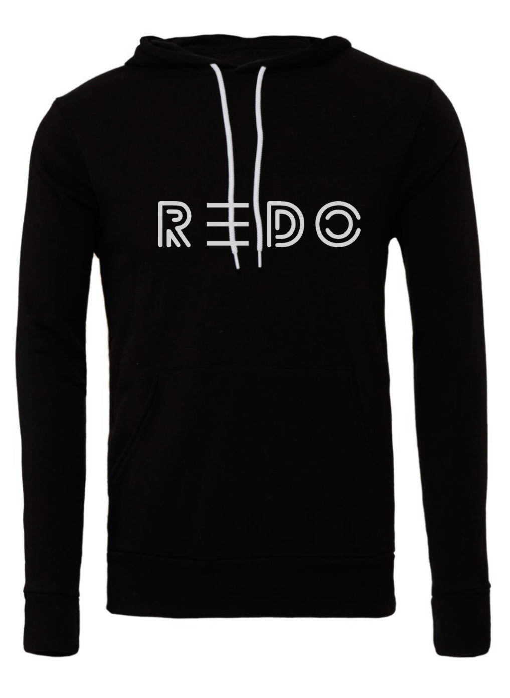 BLACK FLEECE HOODIE